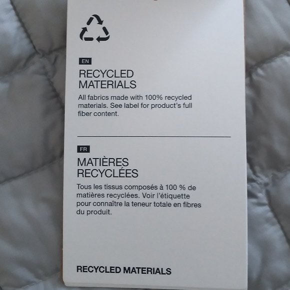 🆕The North Face Girls' Thermoball Eco Parka, SM (7/8)-Meld Grey, Brand NEW, Aut - Picture 7 of 14